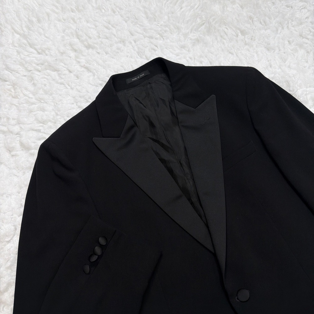Giorgio Armani Emporio Tuxedo Blazer 44R Jacket "Jude Line" 1 Button Modern New!